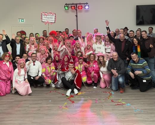 Altweiber bei GEDIA – PINK, PRINZ & PARTY!